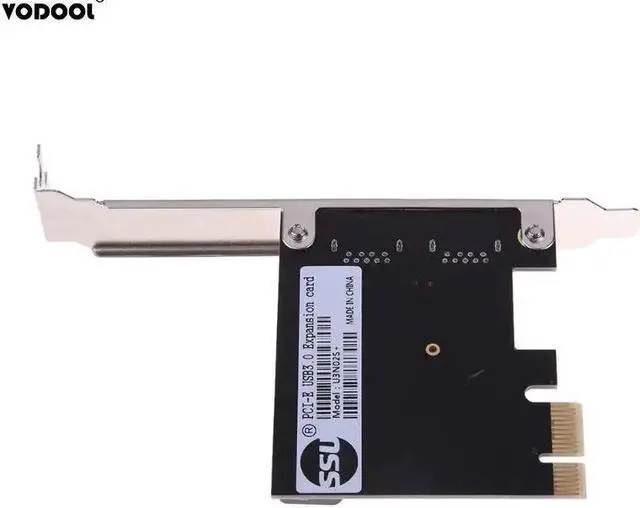 Alt view image 5 of 6 - 2 Ports 5Gbps Superspeed USB3.0 PCI-E PCI-Express X1 Host Controller Card Adapter PCI-E USB Expansion Card