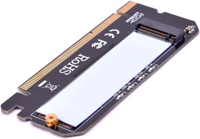 Alt view image 4 of 6 - PCI-e 16x to M Key NGFF SSD Card with Case for SAMSUNG 950 PRO 600P M.2 PCI express SSD Motherboard upgrade to PCIe Gen3 NVMe