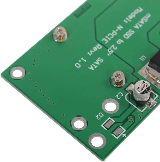 Alt view image 5 of 5 - NGFF ( M2 ) MINI PCI-E/mSATA TO 2.5 Inch SATA Drive Adapter Converter PCI Sata Convert Card 27/50/70mm