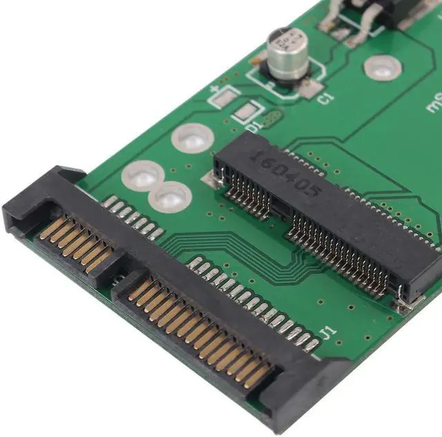 Alt view image 4 of 5 - NGFF ( M2 ) MINI PCI-E/mSATA TO 2.5 Inch SATA Drive Adapter Converter PCI Sata Convert Card 27/50/70mm