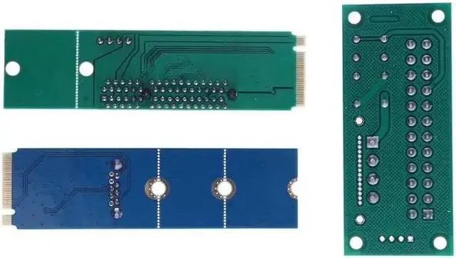 Alt view image 5 of 6 - Amify 3 in 1 NGFF M.2 to USB 3.0 Card+NGFF to PCI-e 4X Card+ATX 24Pin to for Molex 4Pin Dual PSU Power Supply Sync Starter Extender