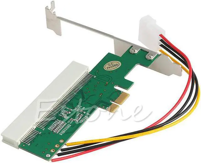 Main image of High Efficiency 66/33MHZ 4 Pin PCI-Express PCI-E To PCI Bus Riser Card Adapter Converter