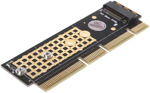 Alt view image 2 of 6 - M.2 NGFF NVMe SSD To PCI-E 3.0 X16/X8/X4 Adapter Expansion Card For 1U/2U Server