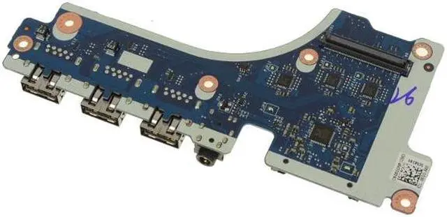 Alt view image 2 of 8 - Dell OEM Precision 7510 Right-side IO Circuit Board  Audio USB Ports 6GDMP