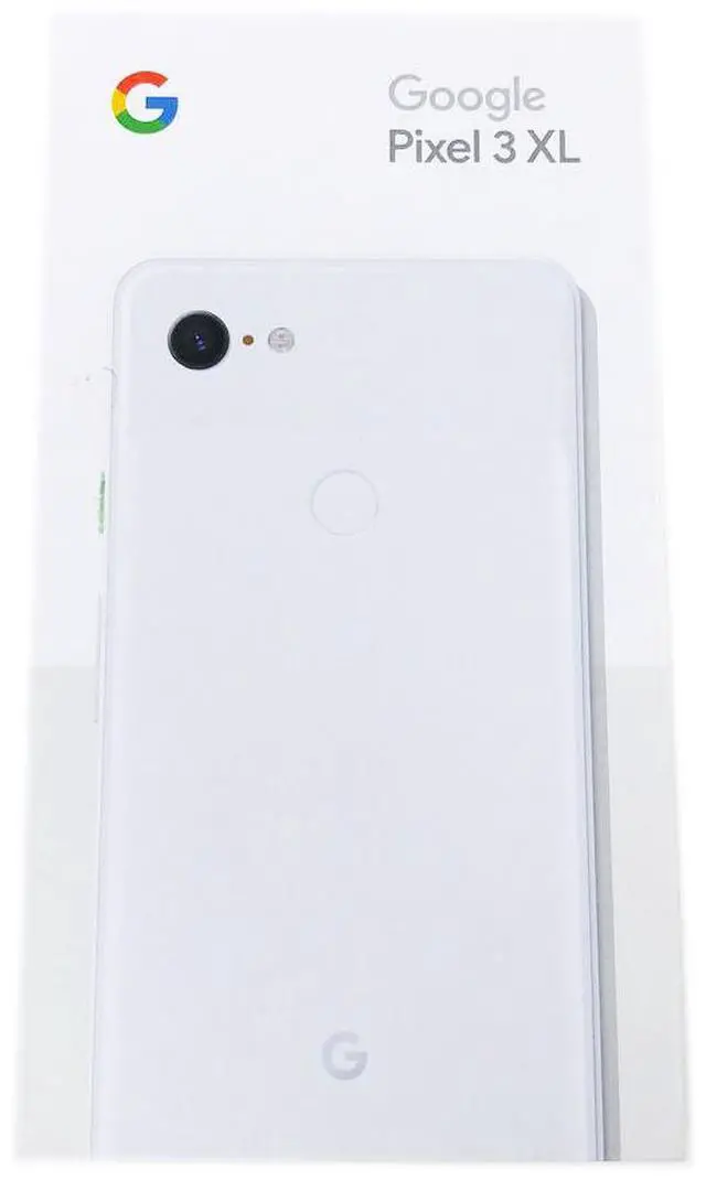 Alt view image 5 of 13 - Google Pixel 3 XL 64GB Unlocked 4G LTE 6.3" P-OLED Display 4GB RAM 12.2MP Rear & Dual 8MP+8MP Front Camera Phone - Clear White