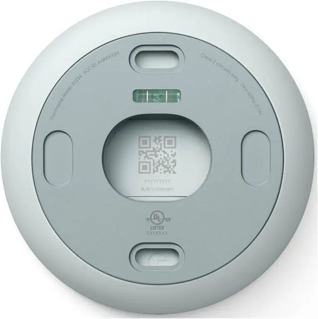 Alt view image 3 of 7 - Google Nest Thermostat 4th Gen GA02083-US  Programmable Smart Wi-Fi Thermostat for Home - Fog