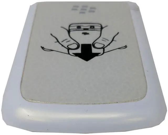 Alt view image 2 of 3 - Back Cover for BlackBerry Bold 9700 - White