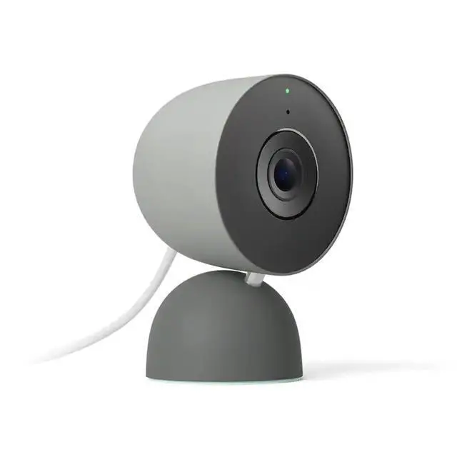 Alt view image 3 of 5 - Google Nest Cam Indoor Wired 3rd Generation GA09974-US Indoor Security Camera with 2K Video - Hazel - New