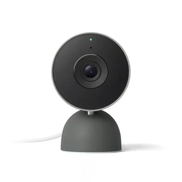 Main image of Google Nest Cam Indoor Wired 3rd Generation GA09974-US Indoor Security Camera with 2K Video - Hazel - New