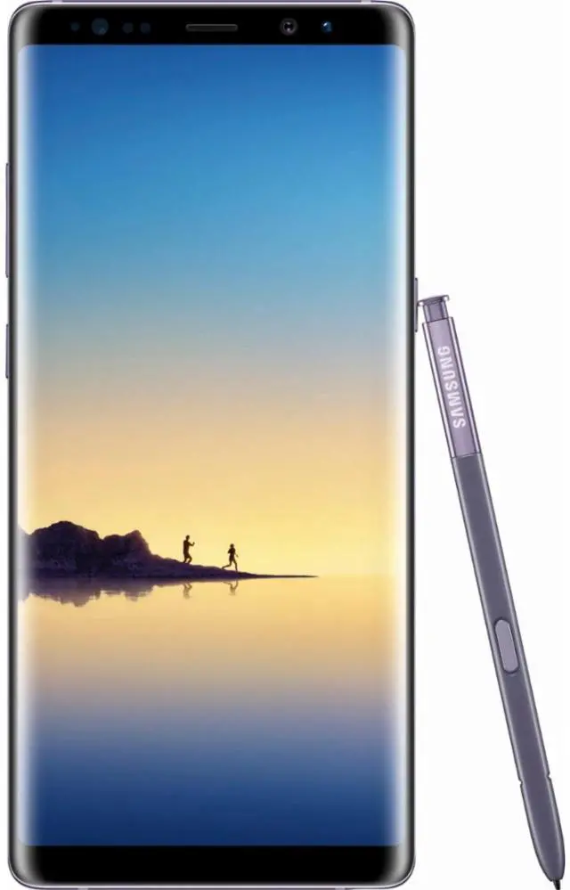 Alt view image 3 of 3 - Samsung Galaxy Note 8 64GB N950U GSM Unlocked 6.3" Super AMOLED 6GB RAM Dual 12MP Smartphone - Orchid Gray