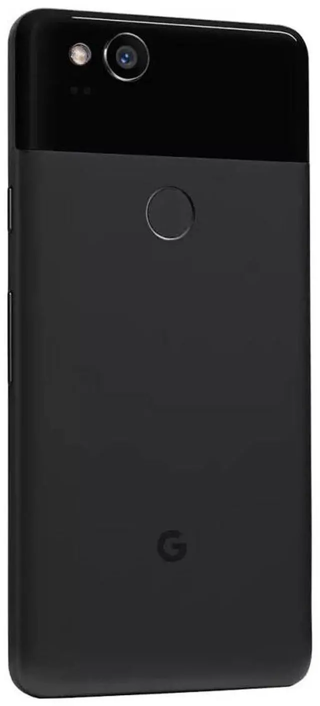 Alt view image 2 of 13 - Google Pixel 2 64GB G011A GSM + CDMA Factory Unlocked 5" AMOLED Display 4GB RAM 12.2MP Smartphone - Just Black - USA Version