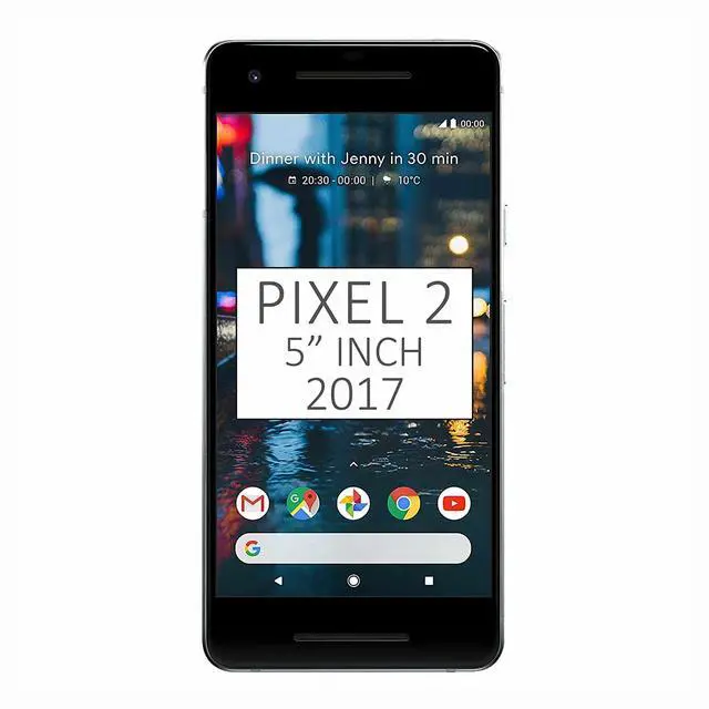 Main image of Google Pixel 2 64GB G011A GSM + CDMA Factory Unlocked 5" AMOLED Display 4GB RAM 12.2MP Smartphone - Clearly White - USA Version