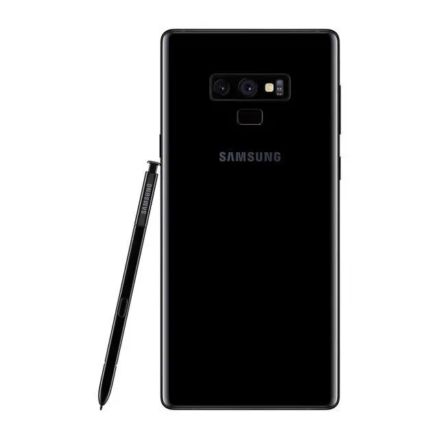 Alt view image 3 of 6 - Samsung Galaxy Note 9 128GB SM - N960UZBAATT GSM Unlocked 4G LTE 6.4" Super AMOLED Display 6GB RAM Dual 12MP + 12MP Smartphone- Midnight Black