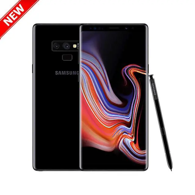 Main image of Samsung Galaxy Note 9 128GB SM - N960U1 GSM Factory Unlocked 4G LTE 6.4" Super AMOLED Display 6GB RAM Dual 12MP + 12MP Smartphone - Midnight Black