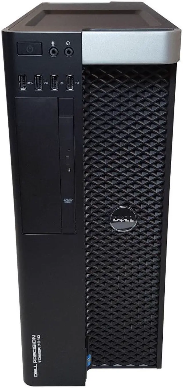 Alt view image 2 of 3 - Dell Precision T7810 Workstation 2x E5-2650 v3 2.3GHz 20-Cores 64GB DDR4 Quadro K4000 1TB HDD