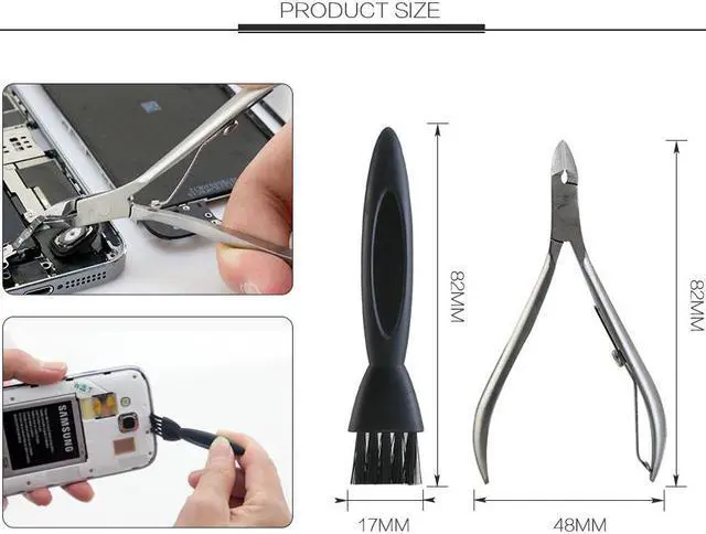 Alt view image 2 of 7 - BST-8911A 13in1 Multifunctional tools Set Mini Electronic Screwdriver Bits Mobile Repair Tools Kit Set For iPhone Laptop