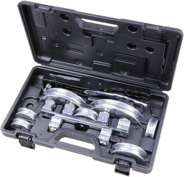 Alt view image 7 of 7 - 1/4" to 7/8" O.D. Tubing Bender Kit Refrigeration Ratcheting Pipe Bending Tool