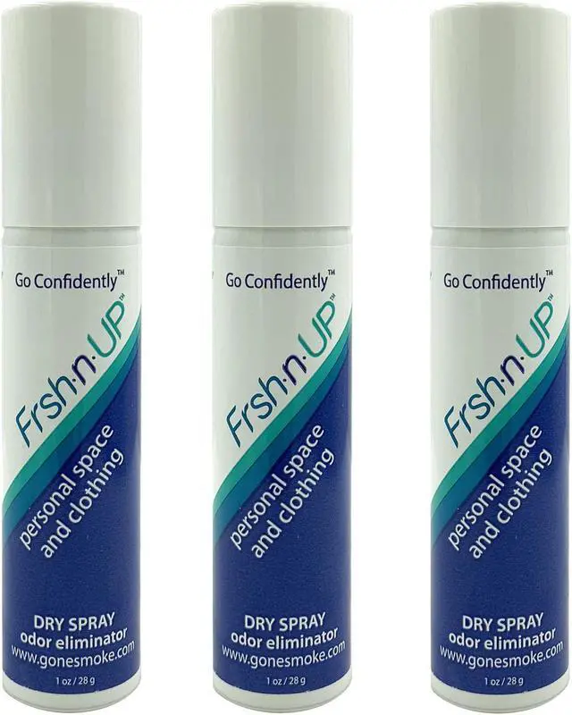 Alt view image 3 of 6 - Frsh n Up Hair and Clothing Dry Spray Odor Eliminator (1 oz) 3 Pack