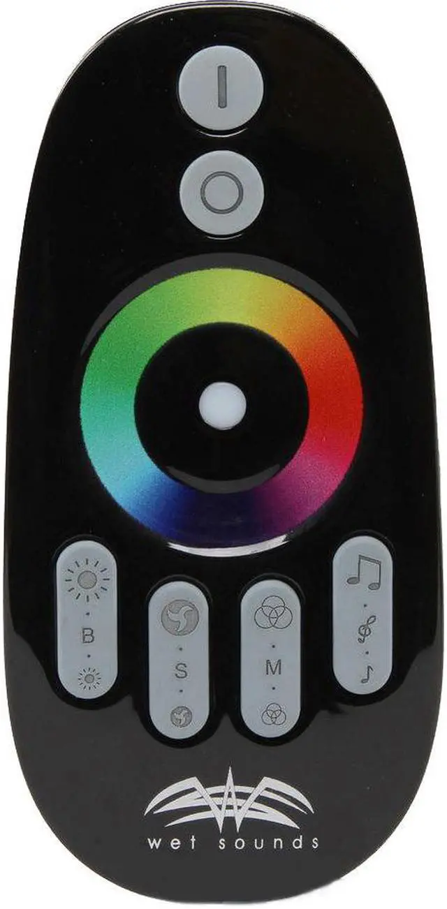 Alt view image 3 of 12 - Wet Sounds RF RGB Music Controller w/Touch Activated Remote