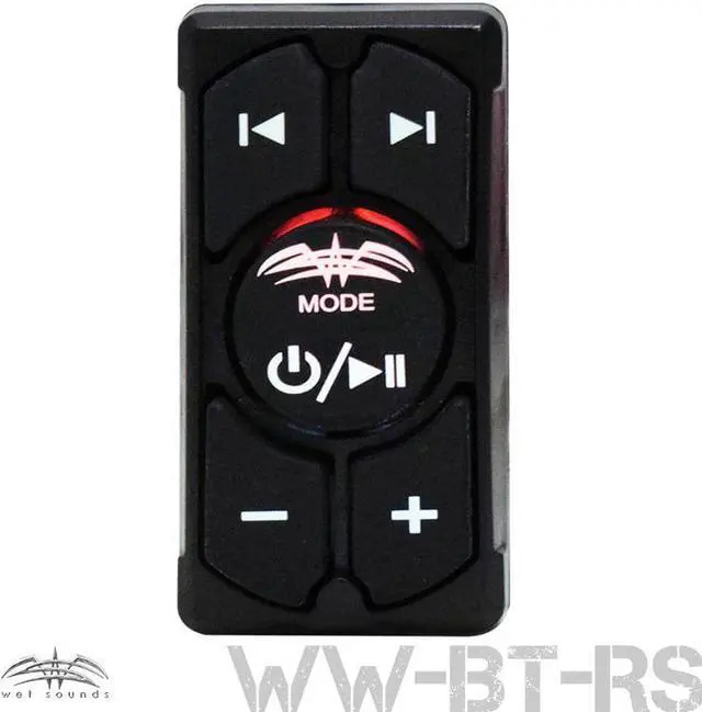 Alt view image 8 of 11 - Wet Sounds Bluetooth Rocker Switch Remote Input Controller WW-BT-RS (For Parts)