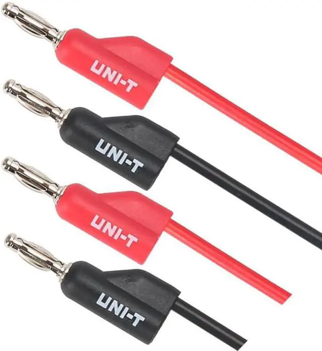 Main image of UNI-T UT-L10 Dual-head multifunctional connector; banana pair plug for test adapter cable / CAT III 1000V 10A