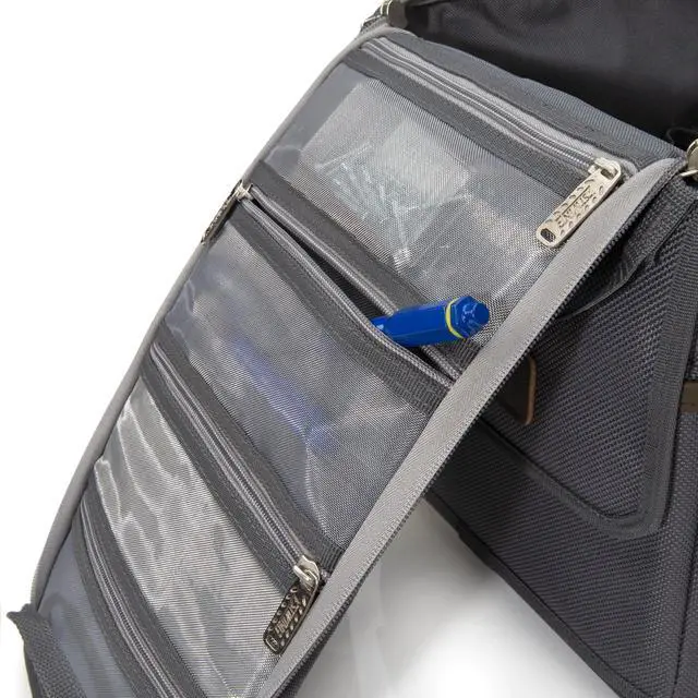 Alt view image 6 of 14 - Estwing 94761 14-Compartment, 16-Inch Carpenter's Tool Bag