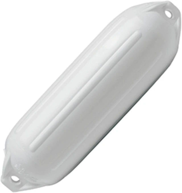 Alt view image 2 of 6 - POLYFORM NF-4 HEAVY DUTY TWIN EYE FENDER 6.4" X 21.6" WHITE
