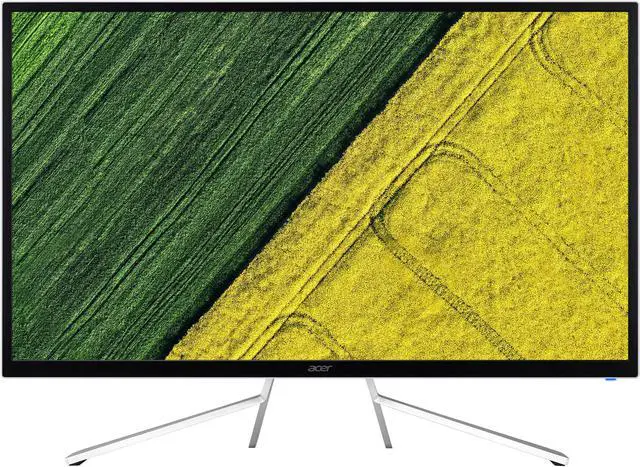 Alt view image 2 of 8 - Acer 32" (31.5" Viewable) 60 Hz VA UHD Monitor 4 ms FreeSync (AMD Adaptive Sync) HDMI, DisplayPort ET2 ET322QK Abmiipx