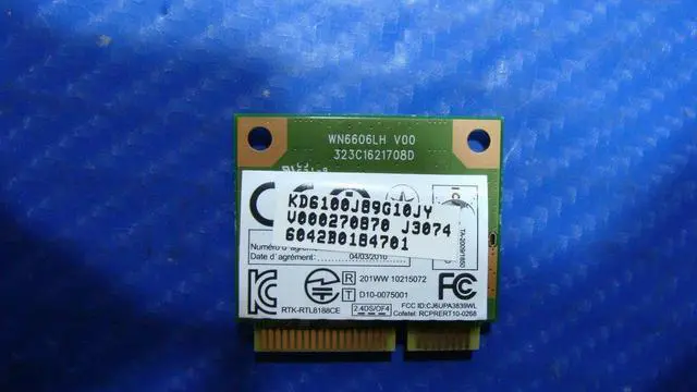 Alt view image 3 of 3 - Toshiba Satellite C855D-S5201 15.6" Genuine WiFi Wireless Card PA3839U-1MPC