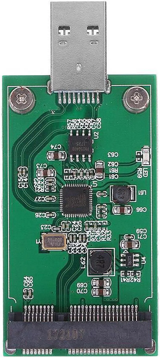 Main image of NEW USB 3.0 to Mini PCIE mSATA SSD mSATA to USB 3.0 SSD don't need USB cable