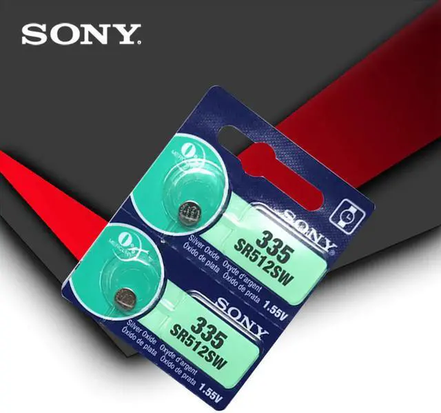 Alt view image 2 of 3 - 5pc Sony 335 SR512SW 1.55V Silver Oxide Button Cell Coin Battery MADE IN JAPAN