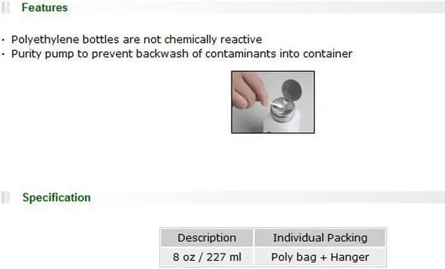 Alt view image 6 of 6 - Pro'sKit MS-008 High Quality Liquid Dispenser Bottles (8 OZ/227 ML)