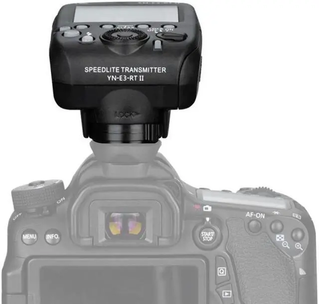 Alt view image 2 of 5 - YONYNUO YN-E3-RT II On-Camera Flash Speedlite Transmitter Flash Trigger Compatible for ST-E3-RT/600EX-RT/YN-E3-RT/YN968EX-RT/YN600EX-RTII/YN686EX-RT/YNE3-RX