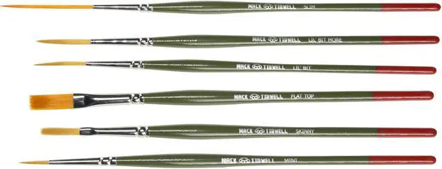 Main image of Andrew Mack/Jeral Tidwell 6 Brush Set M/T Series For Different Mediums