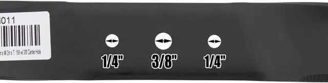 Alt view image 6 of 7 - 2 High Lift Mower Blades for MTD® Lawnflite 395 397 742-0118 942-0118 30" Deck