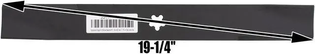 Alt view image 3 of 6 - 6 Mower Blades for AYP® 532134148 532193957 134148 138497 532138497 532127842 131322 139774 38" Deck