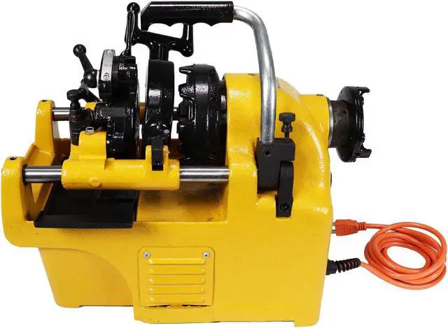 Alt view image 3 of 7 - Steel Dragon Tools® 7991 1/2"- 1" Power Pipe Threader Threading Machine and Self Oiling Die Head