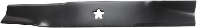 Alt view image 2 of 6 - 3 USA Mower Blades U12079BP High-Lift for 539112079 Dixon 10782 10881 510417801 539117911 539117973 Length 18 in. Width 2-1/2 in. Thickness .203 in. Center Hole 5 Pt Star 36 in. 52 in. Deck