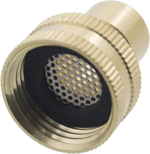 Alt view image 3 of 7 - 50 Erie Tools Garden Hose Pressure Washer Quick Connector Kit with Male Female Connections and Nylon Grip