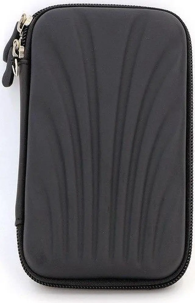Alt view image 3 of 5 - Waterproof Portable external 2.5inch hdd bag case External Hard Disk Drive Bag EVA PU Carry Case Pouch Cover Pocket