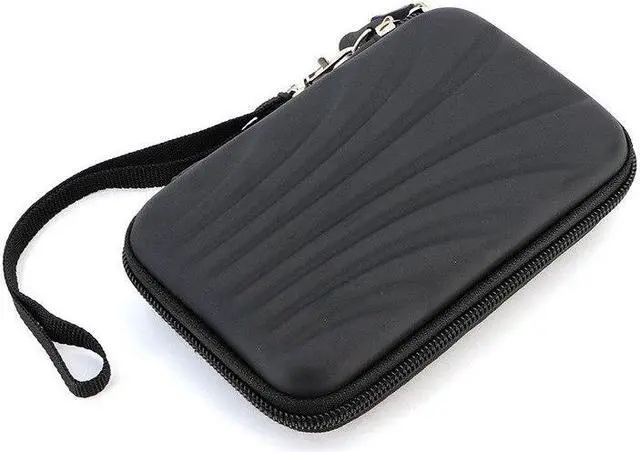Alt view image 2 of 5 - Waterproof Portable external 2.5inch hdd bag case External Hard Disk Drive Bag EVA PU Carry Case Pouch Cover Pocket