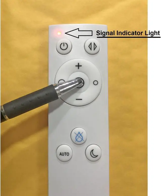 Alt view image 5 of 7 - (B1-AM04/05) Replacement Dyson Fan Heater Remote Control 922662-06 922662-07 922662-08 922662-09 for Dyson AM04 AM05 Hot+Cool Fan Heater