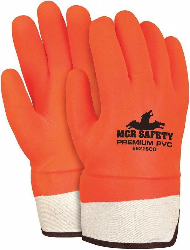Main image of Mcr Safety Chemical Resistant Gloves Orange   6521SCO