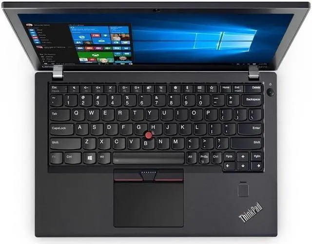 Alt view image 3 of 12 - Lenovo ThinkPad X270 12.5" 8GB 256GB Intel Core i5-6300U X2 2.4GHz, Black