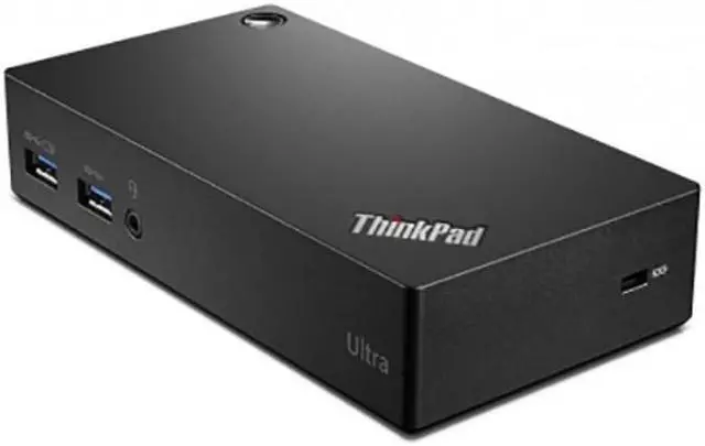 Main image of Lenovo ThinkPad USB 3.0 Ultra Docking Station, Black