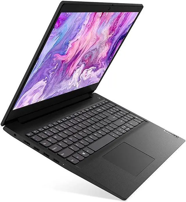 Alt view image 4 of 7 - Lenovo IdeaPad 3 15.6" 4GB 128GB AMD Ryzen™ 3 3250U X2 2.6GHz Win10, Black