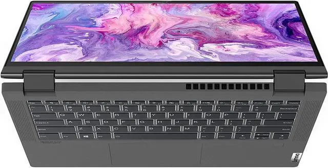 Alt view image 9 of 12 - Lenovo IdeaPad Flex 5 14" FHD Convertible, AMD Ryzen 3 4300U, 4GB RAM, 128GB SSD, Graphite Grey, Windows 10S, 81X2000HUS Laptop Notebook