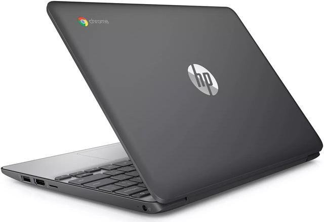 Alt view image 3 of 8 - HP Chromebook 11-v033nr 11.6" 2GB 16GB Intel Celeron N3060 X2 1.6GHz, Gray