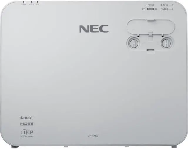 Alt view image 3 of 4 - NEC NP-P502WL-2 5000-Lumen WXGA DLP Projector, White - OEM