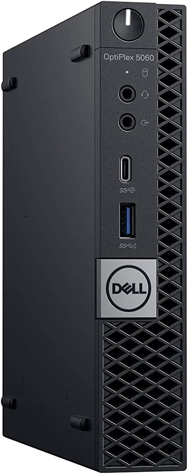 Main image of Dell Optiplex 5060 MicroTower 16GB 256GB SSD Intel Core i5-8500T X6 3.5GHz, Black